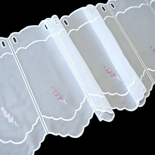 Vitrážová záclona Levande