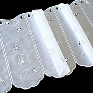 Vitrážová záclona Elena