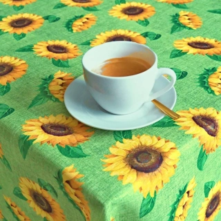 Teflonový ubrus tisk Slunečnice