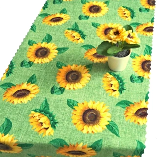 Ubrusová šála teflon v metráži - Slunečnice