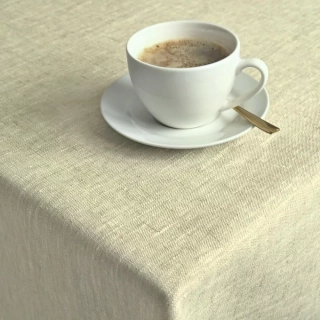 Lněný ubrus Lena - natural