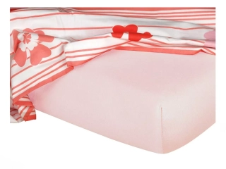 Prostěradlo jersey - pudrová - 60/120/10