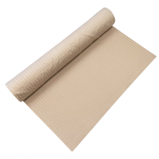 Látka bavlněný satén s proužkem béžový, šíře 240cm