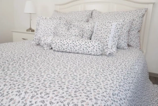 Bavlněné povlečení HERBARIUM bílé - 140/200 + 70/90