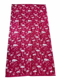 Plážová osuška Plameňáci 90x170 cm