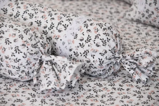 Bavlněný povlak váleček HERBARIUM bílé - 50/15