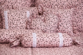 Bavlněný povlak kanýr HERBARIUM starorůžové - 40/40