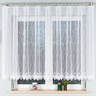 Žakárová záclona Amara