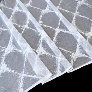 Žakárová záclona metráž Dafne - výška 280cm