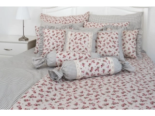 Bavlněné povlečení RŮŽIČKA MANON/pepito - 140x200 + 70x90