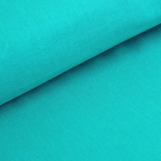 Bavlněná látka Noris - tyrkysová