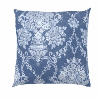 Saténový povlak LUXURY COLLECTION Vintage modrá - 1x 40/40