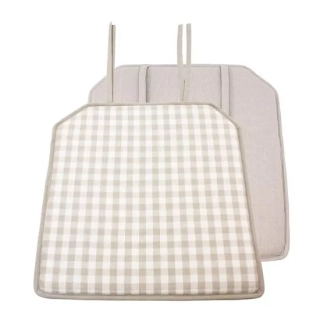 Sedák Kanafas kostka šedo-béžová - 40 x 40