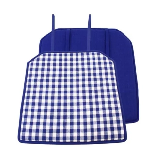 Sedák Kanafas kostka modrá - 40 x 40