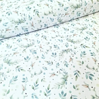 Velikonoční metráž dekorační látka SOFT 22757-1001