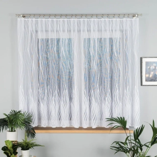 Žakárová záclona metráž Adriana