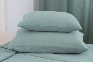 Mušelínový povlak ŠALVĚJOVĚ ZELENÝ - 40/60