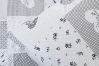 Metráž bavlna - PATCHWORK DOVE