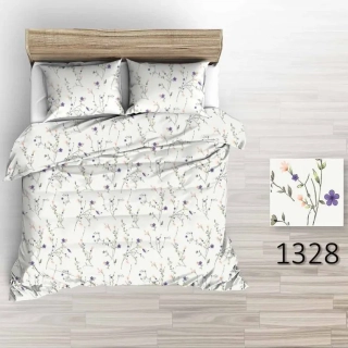 Povlečení hladká bavlna LUX Viola - 140/200 + 70/90