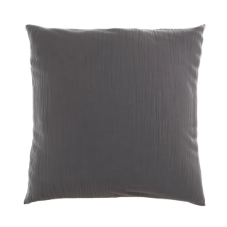 Mušelínové povlaky TMAVĚ ŠEDÉ