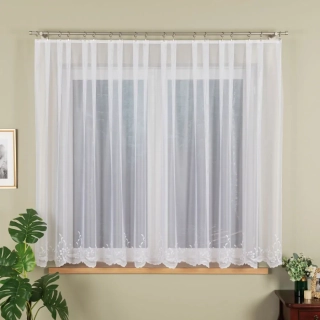 Žakárová záclona metráž Linza