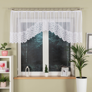 Kusová žakárová záclona Malvína - 80 x 310 cm