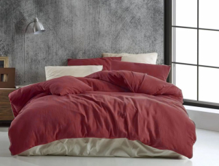 Mušelínové povlečení VÍNOVÉ - 140/200 + 70/90