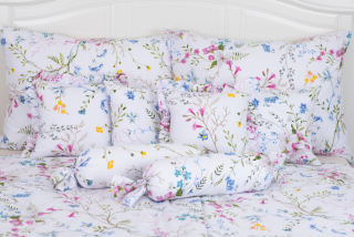 Dekorativní povlaky krep LOUKA