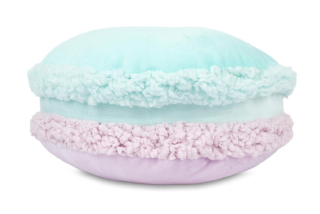 Plyšák - polštářek z mikrospandexu 30 cm - MAKRONKA 1