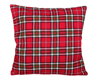 Vánoční povlak Kostka červená - 40/40