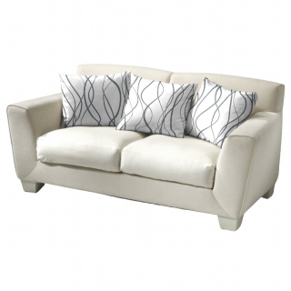 Povlak bavlna Vlny tmavě šedé na bílém