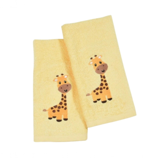 Dětský ručník LILI 30x50 - žlutý