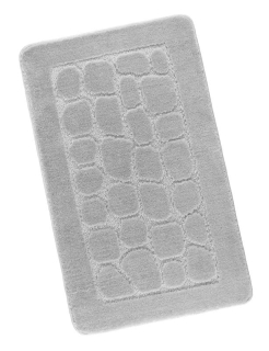 Koupelnová předložka 60x100 cm - Dlažba sv. šedá