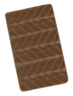 Koupelnová předložka 60x100 cm - Klas hnědá