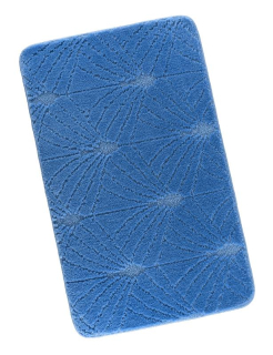 Koupelnová předložka 60x100 cm - Chrpa modrá