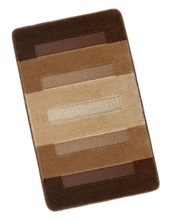 Koupelnová předložka 60x100 cm - Parkety hnědá