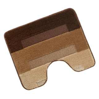 WC předložka s výkrojem 60/50 cm - Parkety hnědá