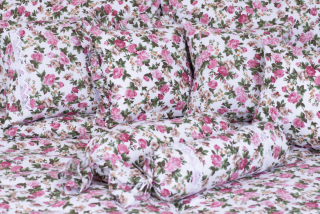 Povlaky bavlna Renforcé RŮŽE RUSTIKÁL