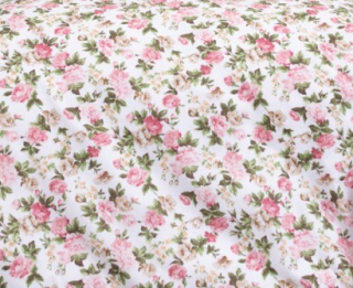 Metráž bavlna Renforcé RŮŽE RUSTIKÁL