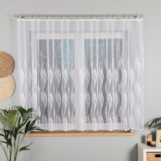 Žakárová kusová záclona ANTURIE