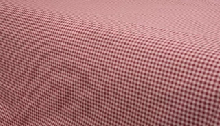 Metráž krep PEPITO kostička bordó