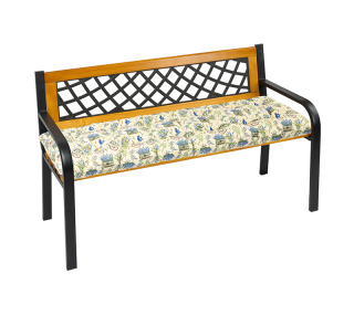 Sedák na lavici prošívaný 816 LEVANDULE - 150 x 40 x 6 cm