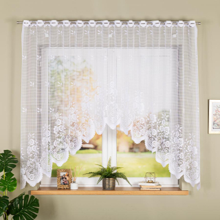 Žakárová kusová záclona SÁRA  - 140x300cm