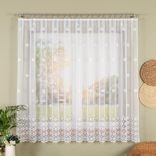 Žakárová kusová záclona JOHANA