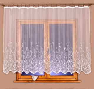 Žakárová kusová záclona NAMI