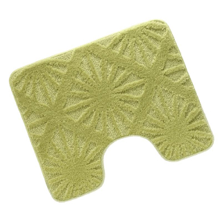 WC předložka s výkrojem 60/50 cm - Paprsek zelená