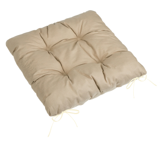 Sedák prošívaný Adéla 40x40 - Béžová