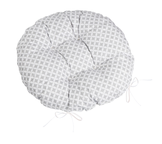 Sedák prošívaný Adéla kulatý 40cm - Kosočtverec