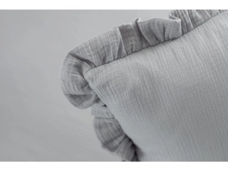 Mušelínový povlak kanýr ŠEDÝ - 40/40