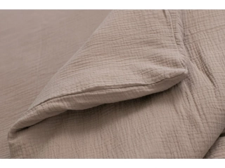 Mušelínové povlečení NUGÁT - 90x135, 40x60 cm
